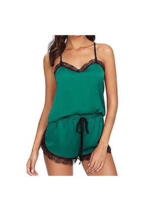 WWricotta Nuisette Sexy Femme Sensuelle - Tenu Sexy Coquin G-String SM Transparent Coquine Chaude Dentelle Soutien-Gorge Body