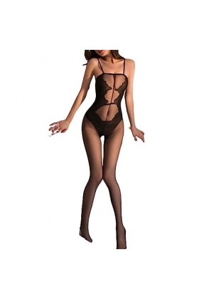 Générique Body Cuir Sexy Lingerie Net Vêtements Fichiers Ouverts Lait Maternel No Off Passion Costume Transparent Sexy Bas Sé