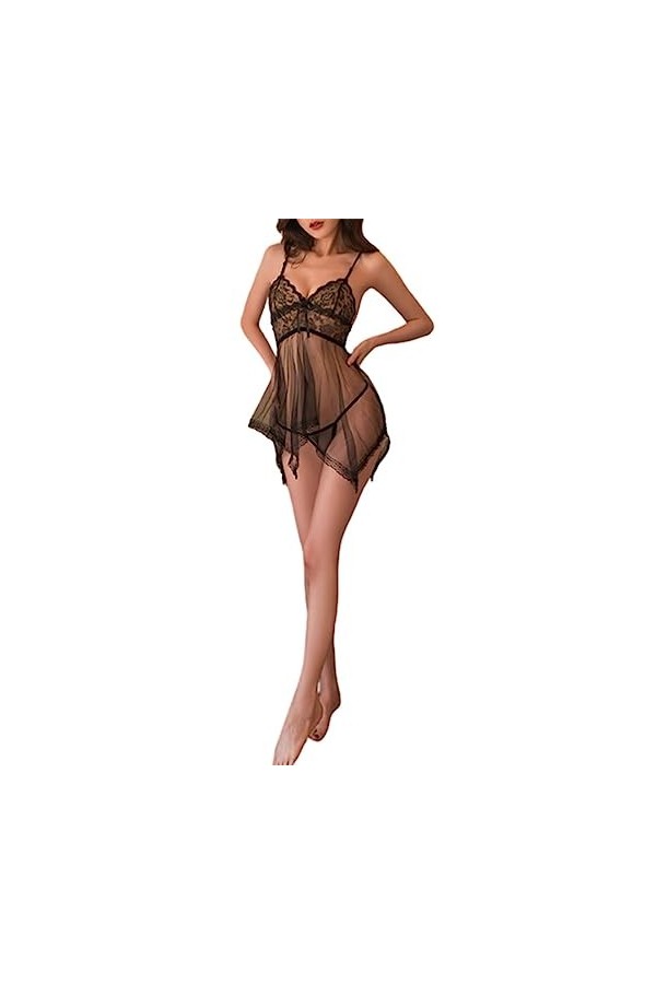 Et Lingerie Sexy Lingerie Net Vêtements Fichiers Ouverts Lait Maternel No Off Passion Costume Transparent Sexy Bas Séduisant 