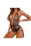 Body Sexy Femme érotique Lingerie En Maille Sexy Transparent Lingerie Bandage Tenu Sexy Coquine Femme Collant Resille Ensembl