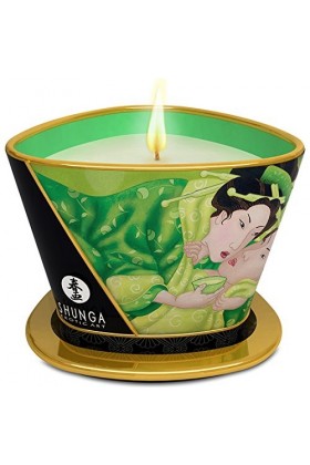 SHUNGA BOUGIE DE MASSAGE 170 ML de THÉ VERT
