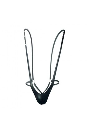 HSQSMWJ Justaucorps Homme Body Leggings Latex Cuir Catsuit Combinaison Pantalons Color:Black,Size:One Size 