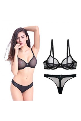 Varsbaby Femme Ensemble Lingerie Erotique Nuisette sous Vetement Sexy Faire Monter en sous-vêtements