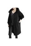 RYTEJFES Ponchos de pluie pour femme - Imperméable - Jetable - Veste de mi-saison - Veste softshell - Coupe-vent - Coupe-vent