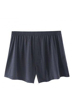 Sous-vêtements plats et respirants pour homme - Coupe ajustée - Pour le sport tendance, Noir , L