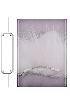 YINSHENG Belle déguisement fête Oreilles de Chat Bandeau Cosplay Longues Oreilles de Renard Anime Dames Sexy secrétaire Profe