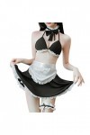 Servant Costumes Cute Lingerie Women Dress Cosplay Play Sexy Women Belle en Lingerie Black, One Size 