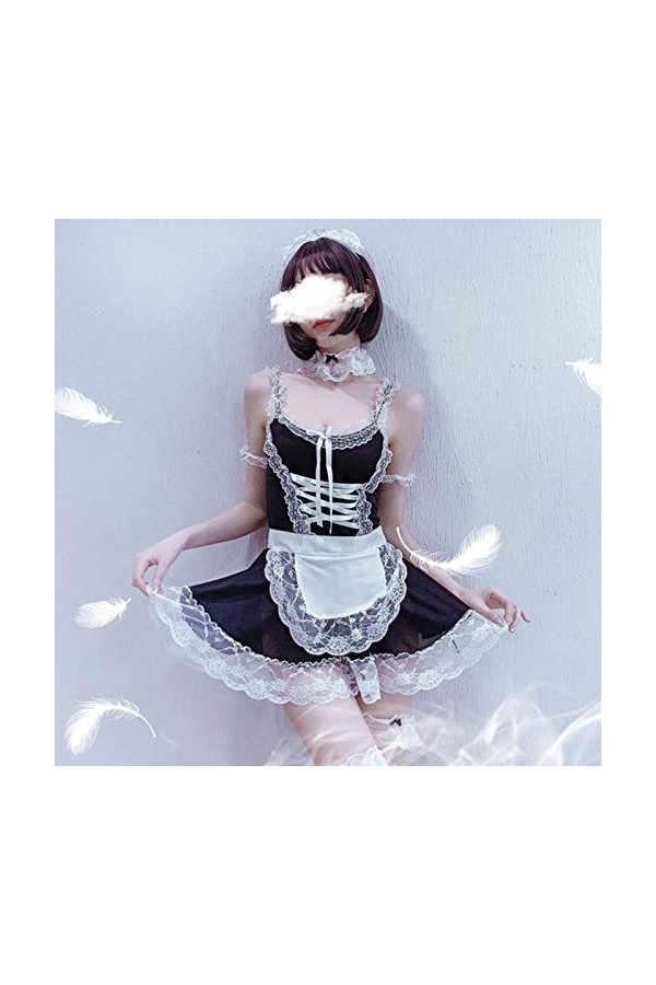 Érotique Femmes Lingerie Sexy Robe De Nuit Chaude Teddies Bodys Belle Sexy Cosplay Maid Uniforme Vêtements De Nuit Sexe sous-
