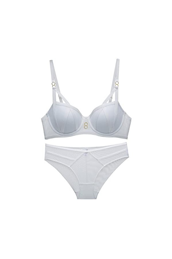 CABULE Soutien-gorge push-up sexy pour petites seins Ensemble culotte Sous-vêtements pour femmes Belle lingerie B C D Bonnet 