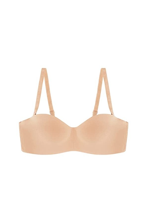 liaddkv Lingerie sexy sexy avec bretelles fines amovibles pour femme, jaune, 38