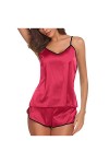 HANXIULIN Pyjama Sexy pour Dames en Coton Nuisette Lingerie Sexy Robe Pyjama Chemise de Nuit en Dentelle Lingerie Sexy Vêteme