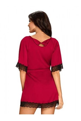 Obsessive Sensuelia robe rouge Rouge L/XL