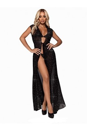 Leg Avenue 88014 00122 Ensemble de Lingerie, Noir, Taille Unique Femme