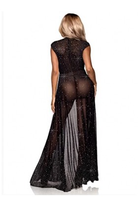 Leg Avenue 88014 00122 Ensemble de Lingerie, Noir, Taille Unique Femme