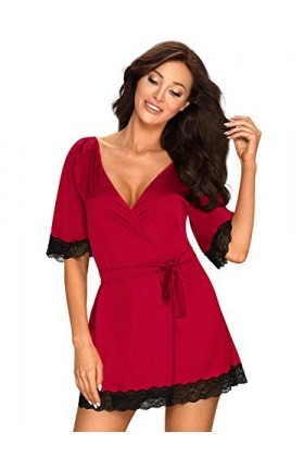 Obsessive Sensuelia robe rouge Rouge L/XL