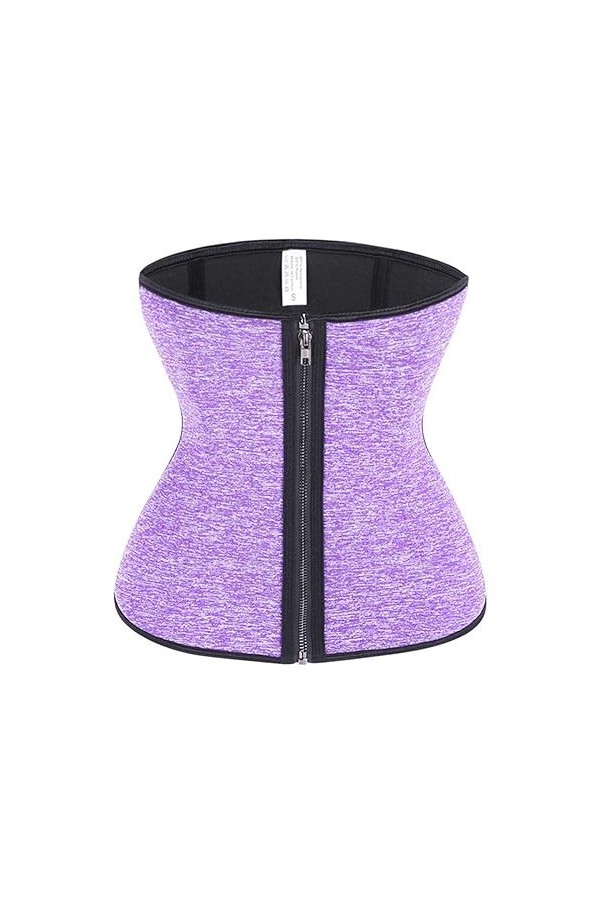 Shapewear Taille Formateur Ceinture de Sauna en Néoprène Corset de Perte de Poids pour Femme Ceinture de Mise en Forme du Cor