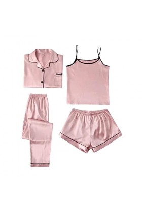 Chemise de nuit pour femme - Col en V - Sous-robe - Robe de nuit - Nuisette - Pyjama - Robe de chambre - Robe de nuit - Cadea