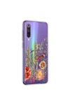 Oihxse Mandala Motif Case Compatible pour Huawei Honor 8C Coque Transparente Silicone TPU Souple Protection Etui Ultra Slim M
