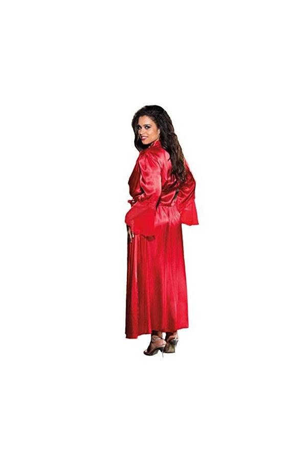 Shirley of Hollywood Nombre x20559&nbsp;Taille 3&nbsp;X/4&nbsp;X Rouge Long peignoir