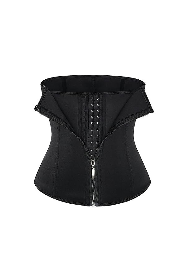 Shapewear Taille Formateur Ceinture de Sauna en Néoprène Corset de Perte de Poids pour Femme Ceinture de Mise en Forme du Cor