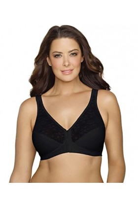 Exquisite Form Soutien-gorge de posture entièrement pour femme avec dentelle 5100565 - noir - 120F