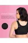 Exquisite Form Soutien-gorge de posture entièrement pour femme avec dentelle 5100565 - noir - 120F