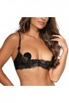Axami Soutien-Gorge Redresse-Seins Sexy V-9831, Noir,80C