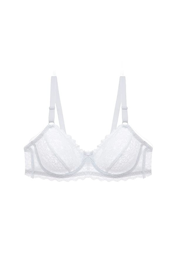 Mode Femmes Sexy Dentelle Soutiens-Gorge Push Up Plus Taille Soutiens-Gorge Thin Cup sous-vêtements Tops