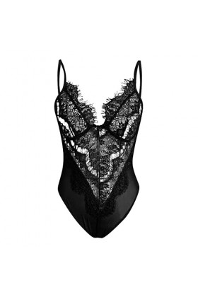 Lingerie sexy pour femme - Soutien-gorge - Grande taille - Mode - Lingerie pour jeux de rôle - Costumes sexy en dentelle à ca