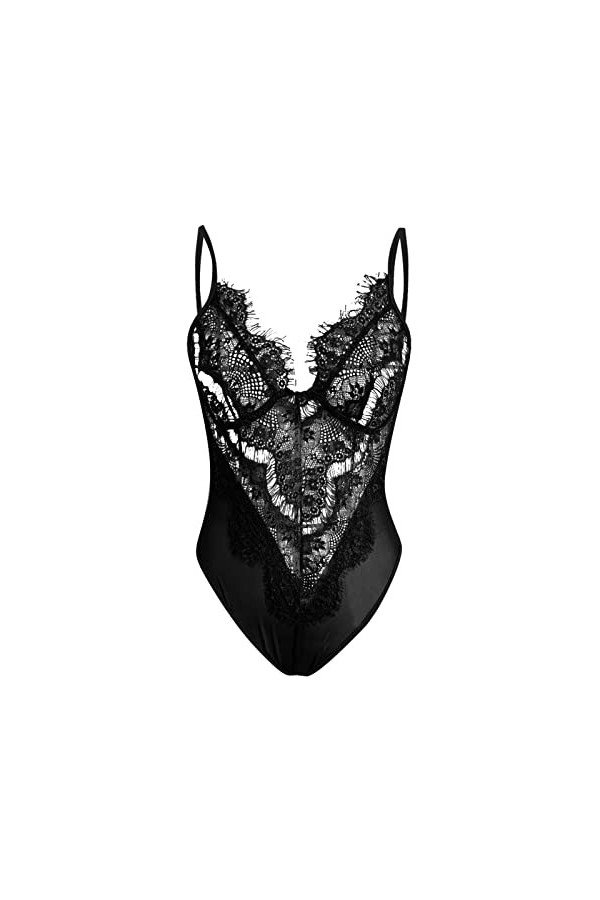 Lingerie sexy pour femme - Soutien-gorge - Grande taille - Mode - Lingerie pour jeux de rôle - Costumes sexy en dentelle à ca