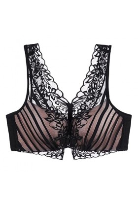 Brassière Femme Sexy Soutien-Gorge Sexy à Ouverture Frontale pour Poitrine Petite et Charnue Effet de Rassemblement et Mainti
