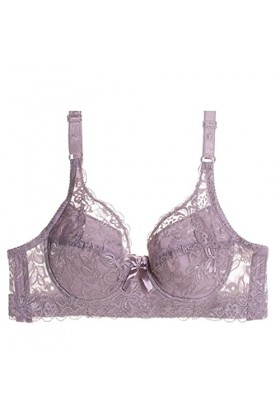 Sportbustiers Femme Sexy Dentelle Froncée Bretelles Brassière Culotte Sous-vêtements sans armatures Lingerie Femme Sexy Sou