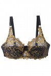 HANXIULIN Soutien-gorge à fermeture avant pour femme - Amovible - Transformable - Grande taille - Soutien-gorge push-up confo