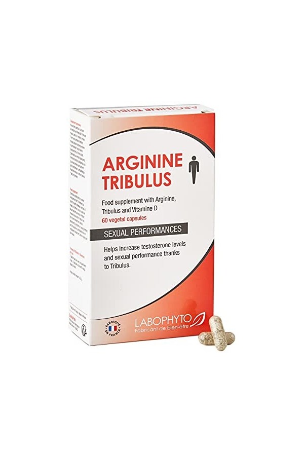 Labophyto Arginine Tribulus - 60 Gélules