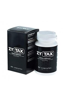 ZYTAX 60 Capsules Améliorant la performance sexuelle pour les hommes | pour une érection forte et dure | augmente le désir 
