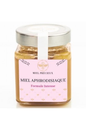Miel Aphrodisiaque | Formule Intense | Ginseng, Maca, Tribulus Terrestris, Ashwagandha | Libido | 100% pur et naturel | 250g