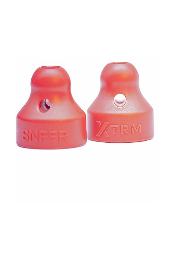 XLeathers XTRM SNFFR Bouteille à visser à visser sur votre bouteille Solo small rouge 