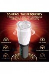 ADASTE Masturbâteur Va Et Vient Automatique Masculine Intelligente Sucer La Tasse de Massage Électronique Tasse de Masturbati