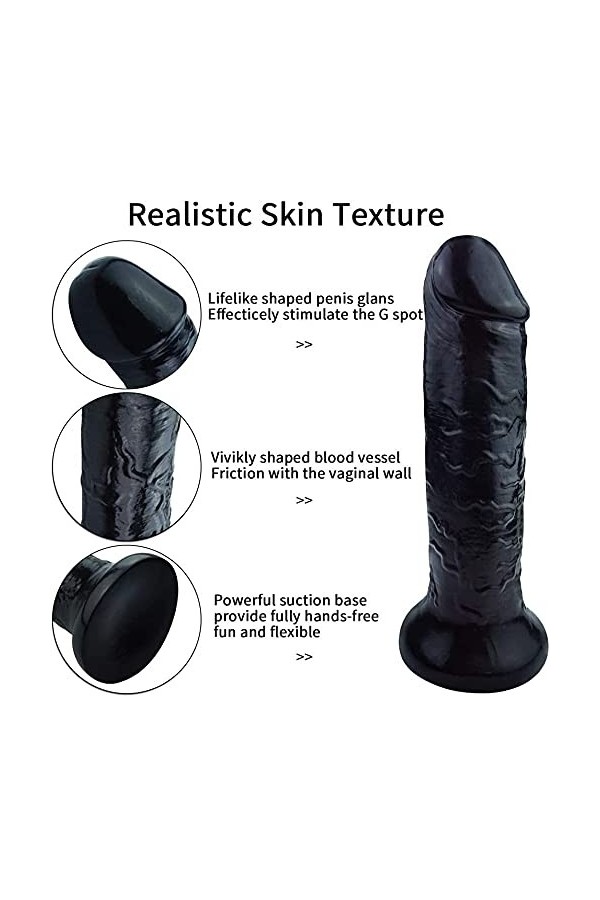 Godemiches Godemichet - Godemichet Realiste Chair Dildo Godemichet Homme Gode Pour Homme Et Femme Godemichet Realiste Godemic
