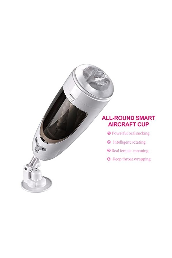 Suceur Massage Coupe Masturateur Pour Homme Māştừrbateừr Homme Succion Va Et Vient Mains Libres, Cup Māştừrbateừr télescopiqu