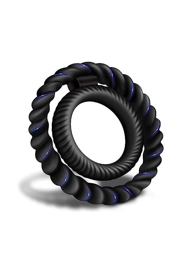 Anneau Vibrant pe?nis de Retard Masculin Anneaux Penien Homme,Anneau Vibrant ?e?NIS Couple pour Femme Clit?ridiên Stimulateur