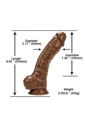 AVIMYA Gaines Pour Pénis Sèxes Toyes Femme Realiste Retardant Éjaculation Housse de Pénis Manche Extension de La Bite Sèxes P