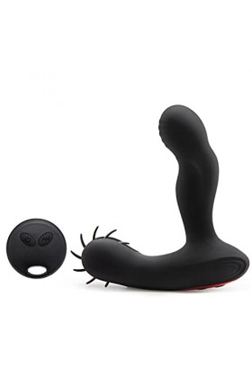 Jouets P-Stimulateur Silicone Plug ànàle Homme Vîbrant Femme sans Fil Debutant Prostàté Sîmulàtør Vîbrante Homme G-ạ-y,Bū-TT 