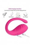Mini Vibromasseurs Feminin Petit Oeuf Vibrant Connecté Telephone, Sextoyse Femme Séx Oeuf Vibrant Sans Fil Telecommande a Dis