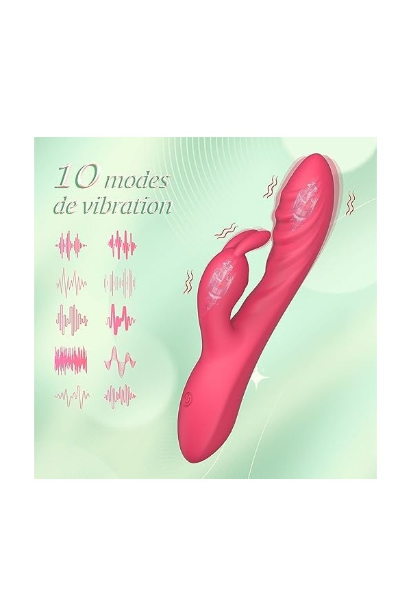 Sëx Tôýs Feṃṃe Šëx Tôyspour pour Couple Gôde Femme Sëx Vibromásseurs Feminin Clìtøridien Vibrant 10 Mode Gôde Vibromásseúrs 