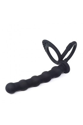 Gode Anale avec Anneau Vibrant CocĶring Anneau Homme Silicone Vibrant ＰéNIS Vibrờmásseurś Pour Ṥexťờyse Couple Plḁiśir Annea