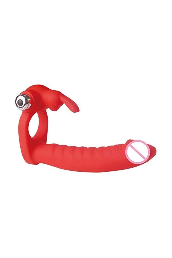 Double Penetration Pour Couple anale Anneau P-Ênis Anneau De Massage Étanche,adapté Pour Un Couple Dexercice Retardé Anneau