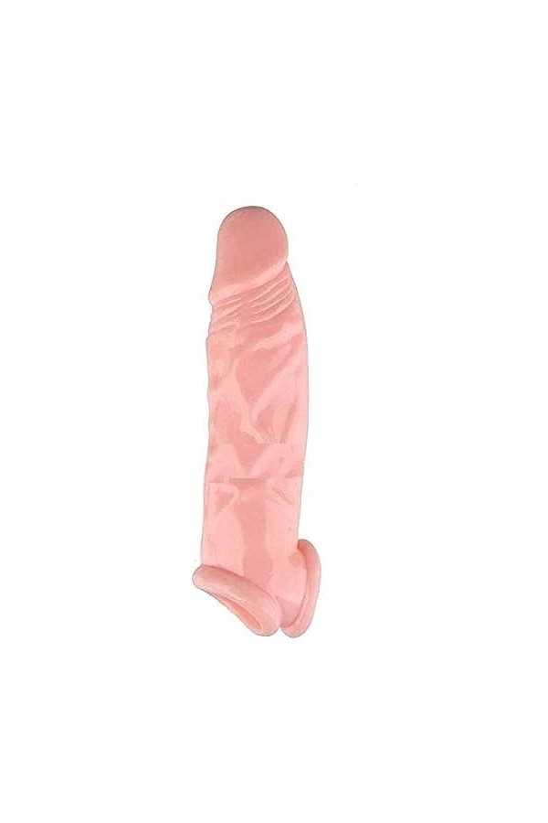 CWT Gaine Penien réaliste Manchon de verrouillage pour homme Penis Crystal Manchon de pénis pour hommes Thread Extension Cock