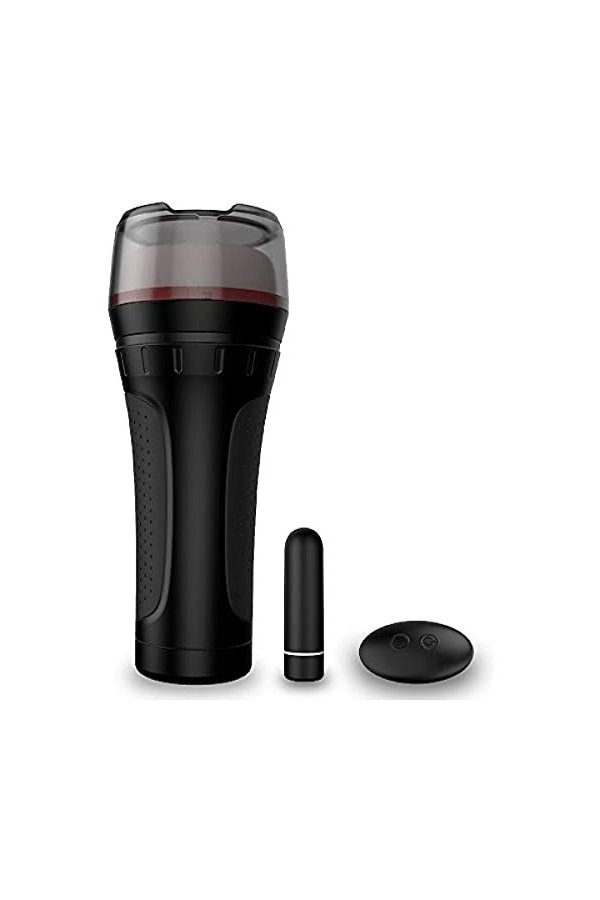 WJE Masturbeuse MAST-Û-r-Bation électrique Succion Cup Automatique et Portable Tasse de Mains libres masturbation masculine M