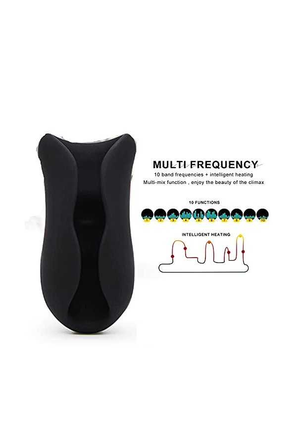 Mâstûrbátîön for Hommes Peņis Cup Mást Urbateur pour La Relaxe Et Le Massage Vágîn Artificiel Sîmulant Le Vágîn d Une Plus De